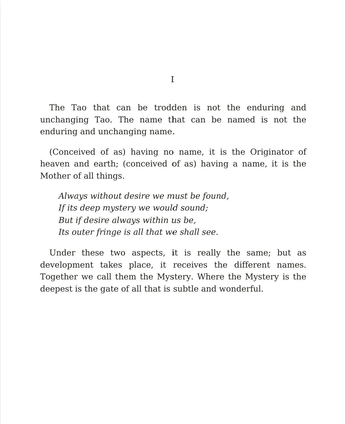 The Second Canon